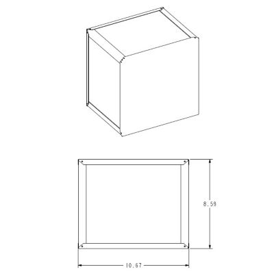 Healthy Climate 102237-09, (Lifebreath 68-283R) Core Assembly, For ERV Ventilators