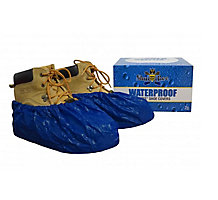 ShuBee Waterproof Shoe Cover, Dark Blue, 40 Pairs