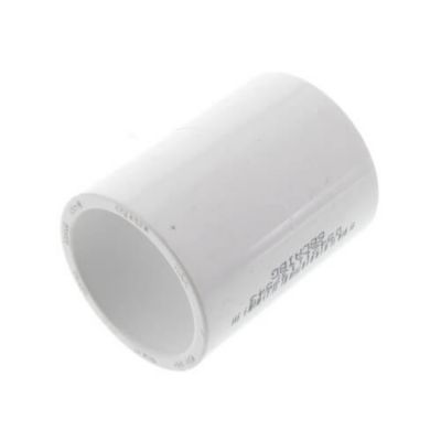 Schedule 40 PVC Coupling, 1 IN, Soc x Soc