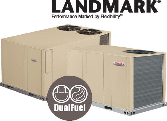 Landmark rooftop heat pump