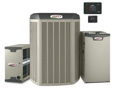 Lennox heating hot sale and air